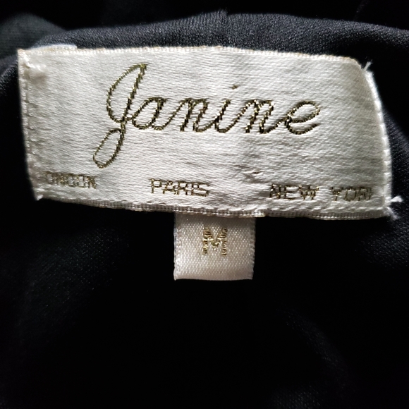 Janine of London | Women’s Rhinestone Low Back Cocktail Dress Size: Medium - Picture 10 of 14